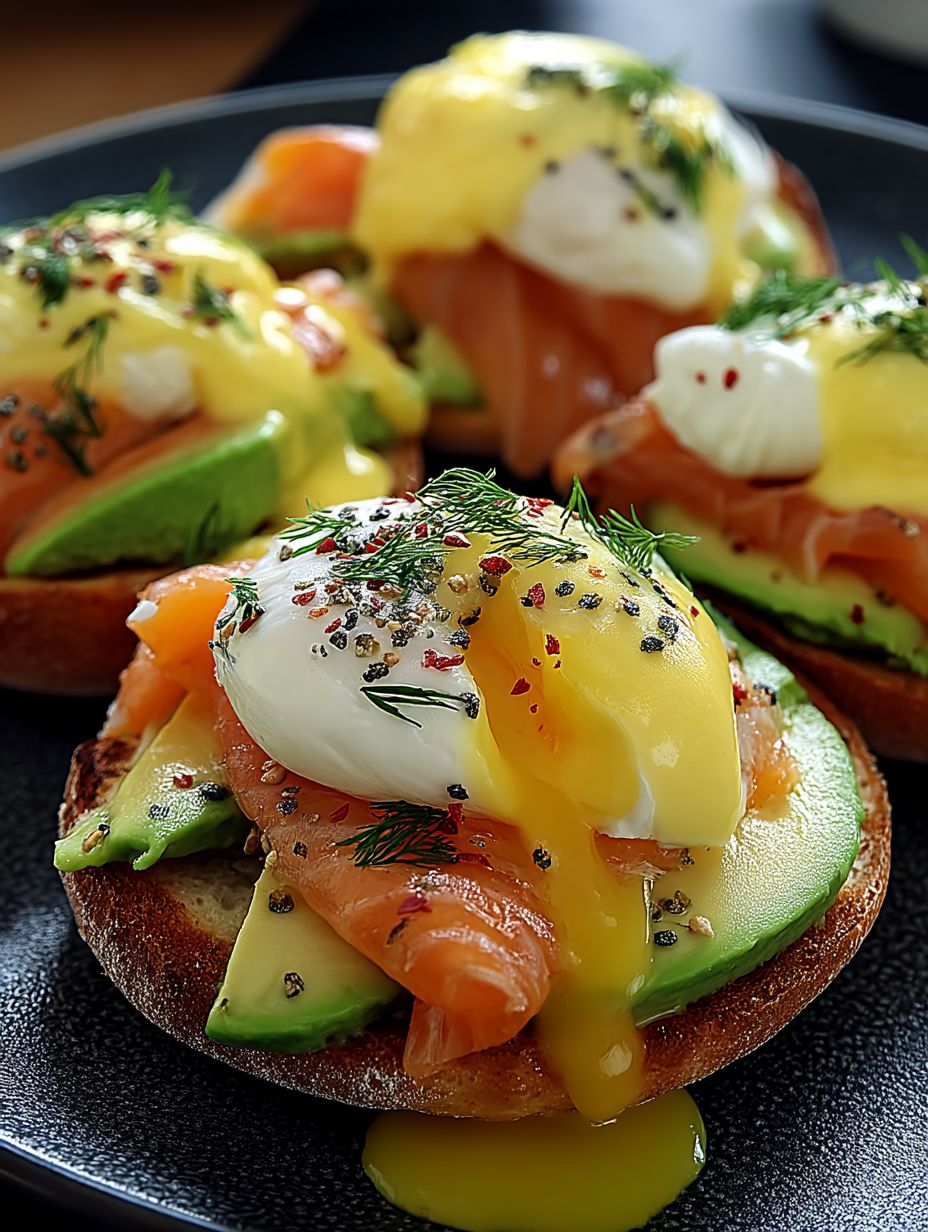 Eier Benedict mit Lachs & Avocado image 2