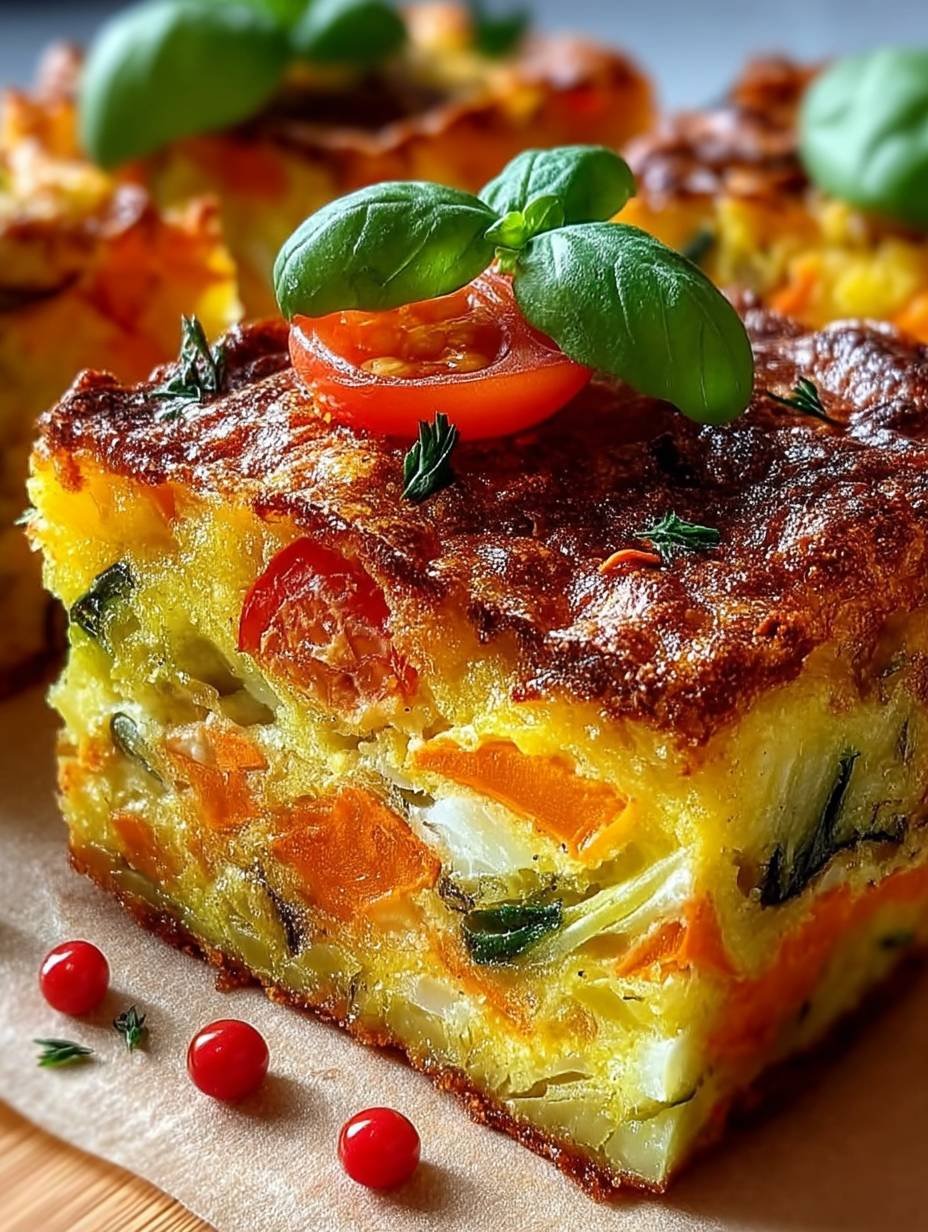 Low Carb Gemüsekuchen image 2