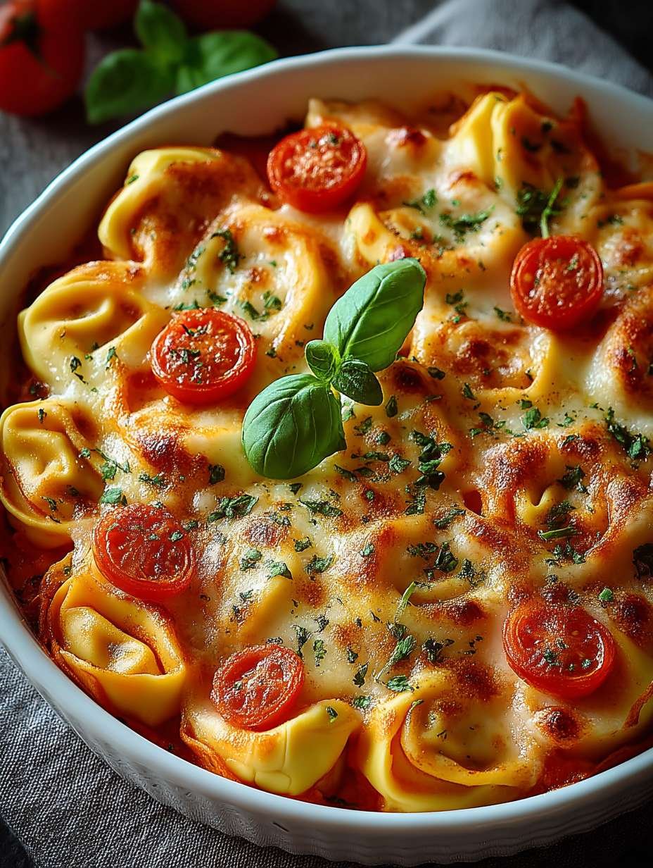 Tortelliniauflauf mit Tomate und Mozzarella image 2