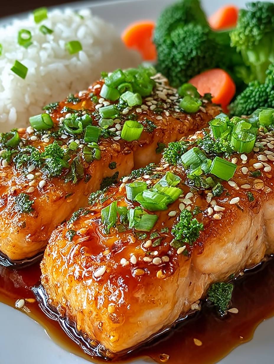 knuspriger Honig-Knoblauch-Lachs image 2