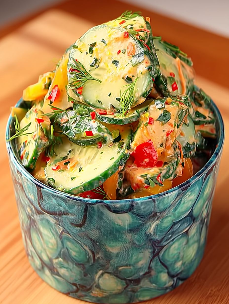 Asiatischen Gurkensalat image 2