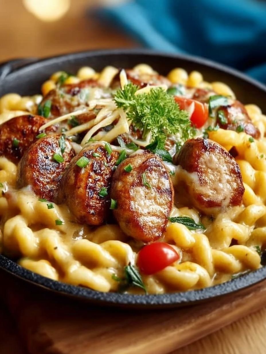 Bratwurst-Spätzle-Pfanne image 2
