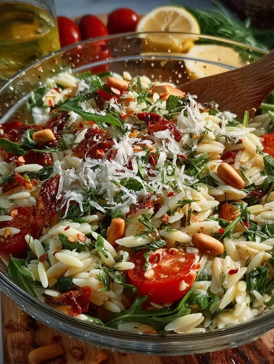 DER BESTE ORZO NUDELSALAT image 2