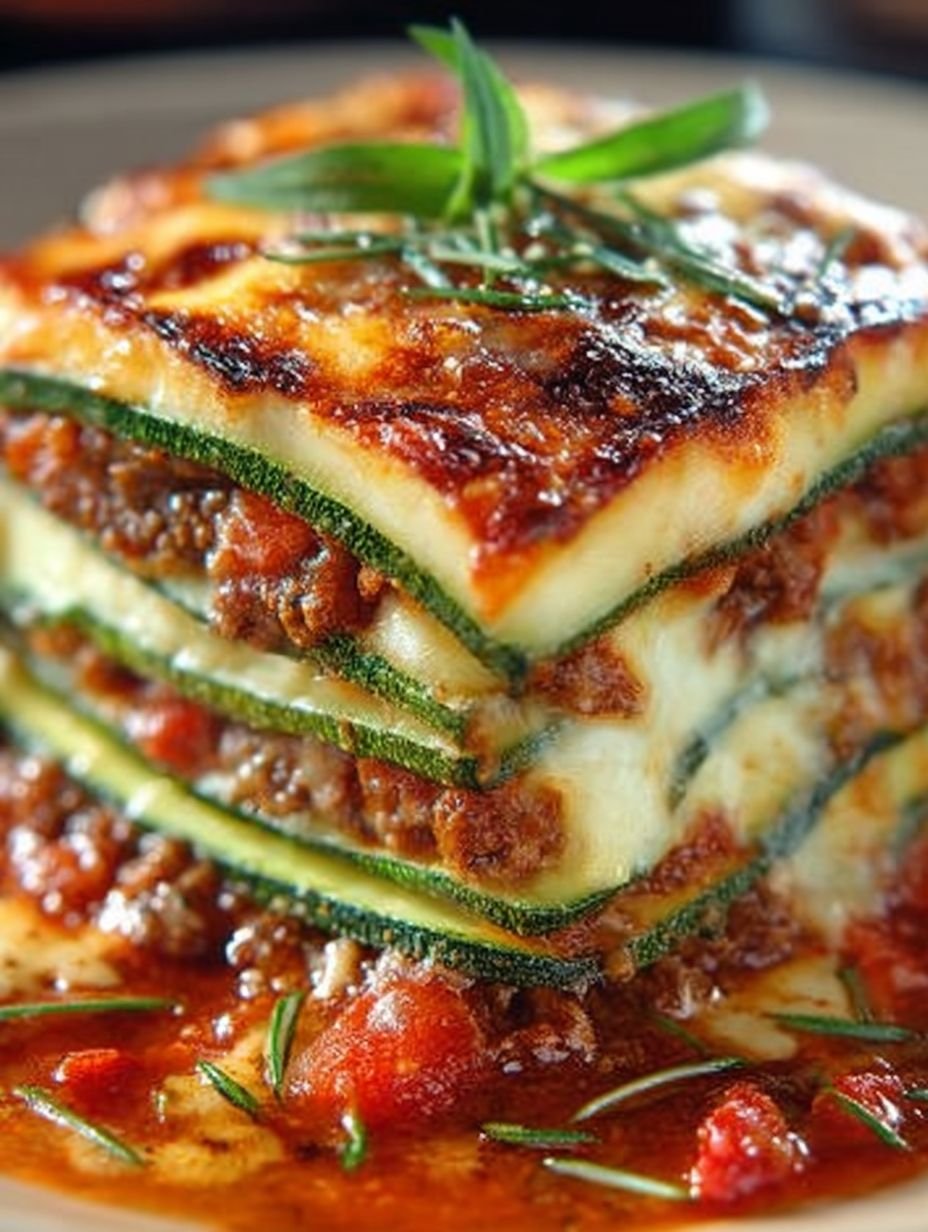 Einfache Zucchini Lasagne selber machen – Rezept image 2