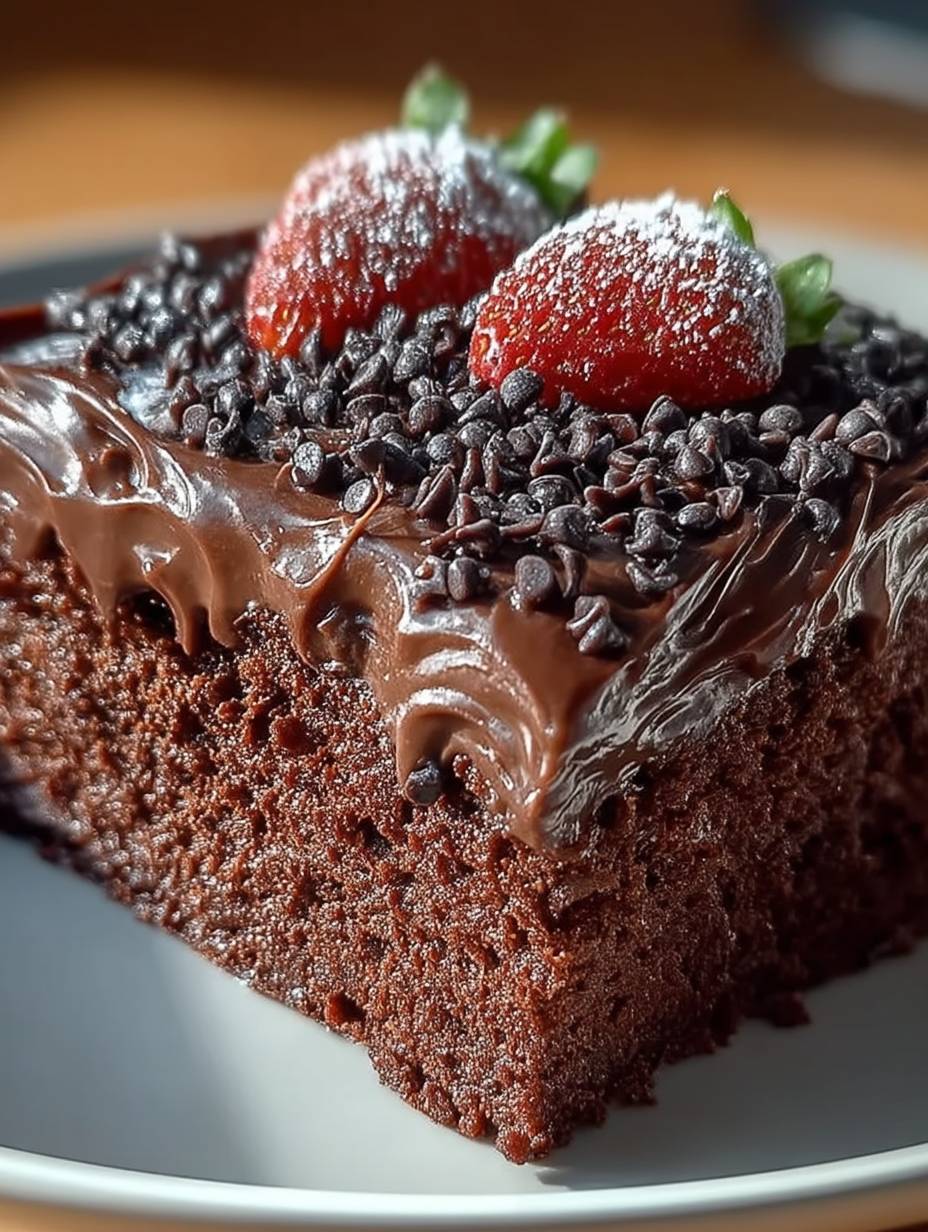 Einfaches Buttermilch Schokoladenkuchen Rezept für Schokoladenliebhaber image 2