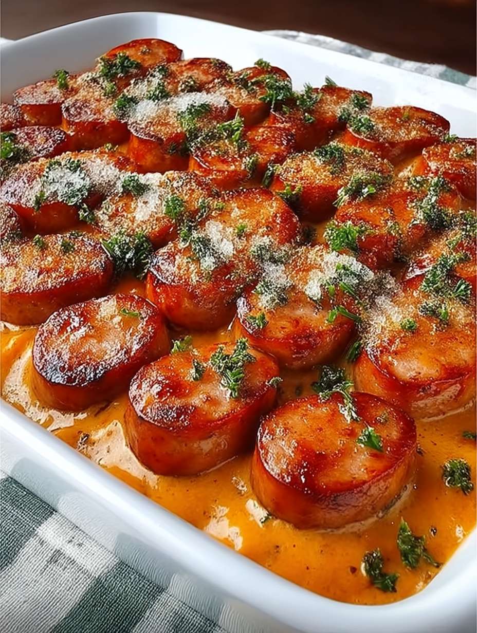 Einfaches Rezept für leckeres Bratwurstgeschnetzeltes image 2