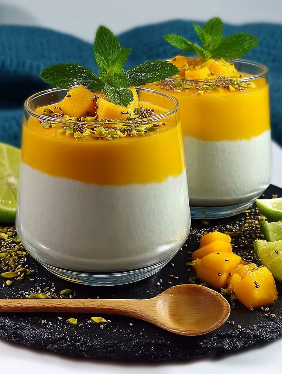 Griechischer Joghurt mit Mango Mousse image 2