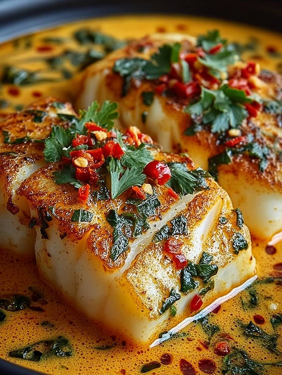 Kabeljau mit Kokos-Curry aus dem Ofen image 2