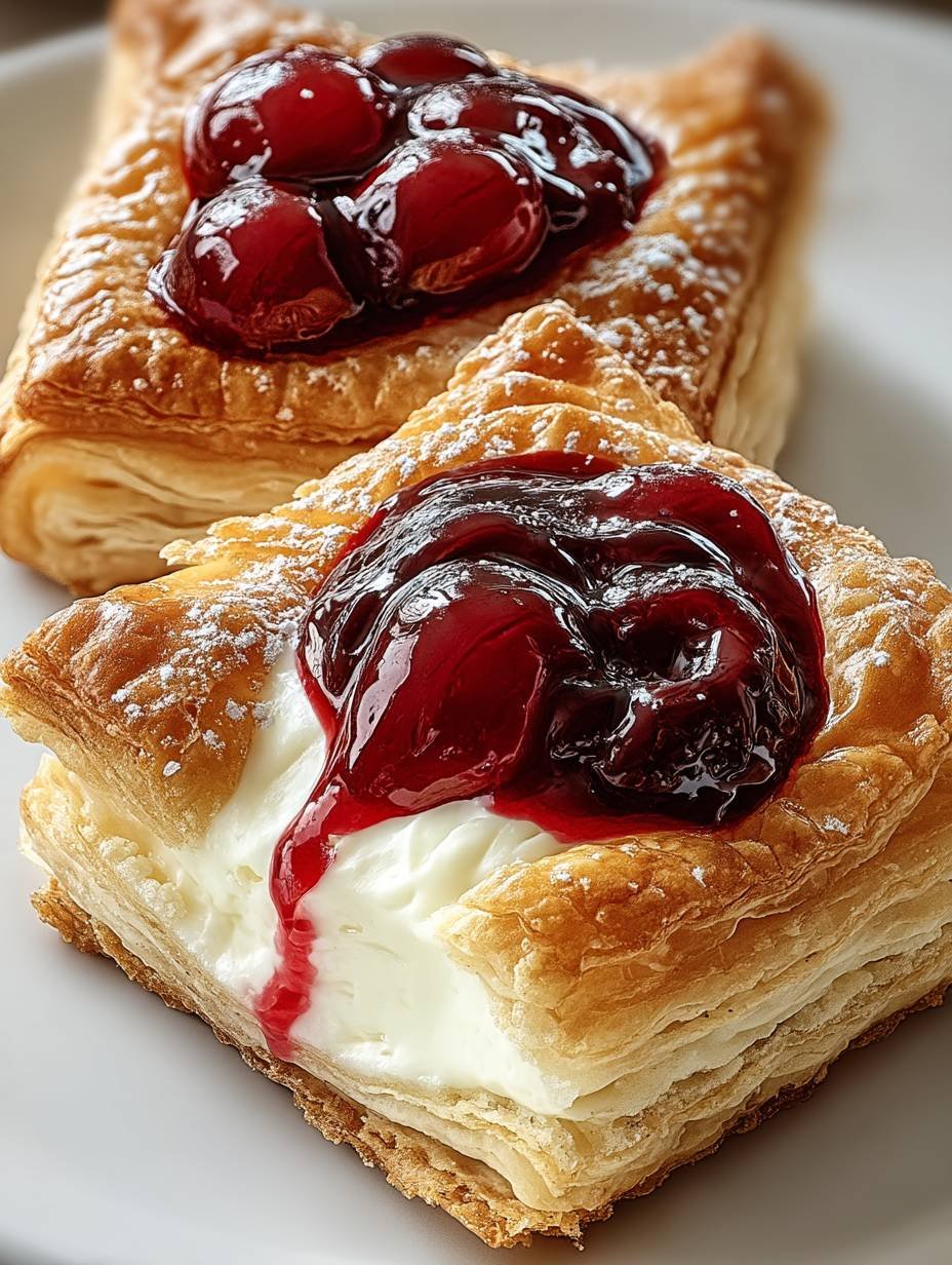 Kirsche Frischkäse Danish image 2