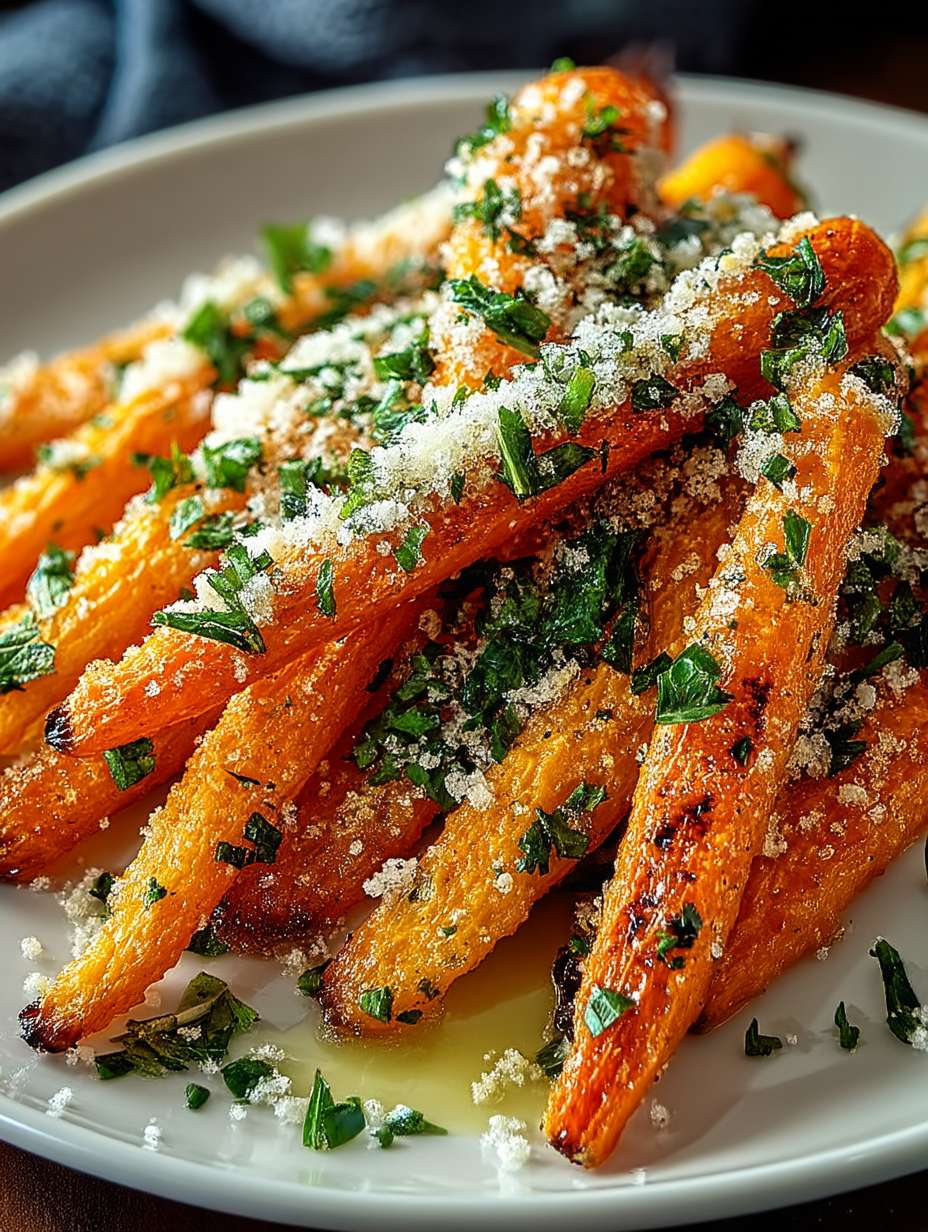 Knoblauch-Parmesan-Ofenkarotten image 2