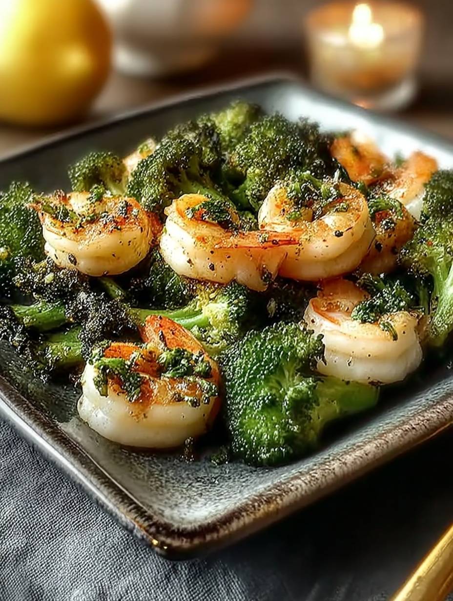 Knoblauch Garnelen mit Brokkoli: Ein gesundes und aromatisches Erlebnis image 2