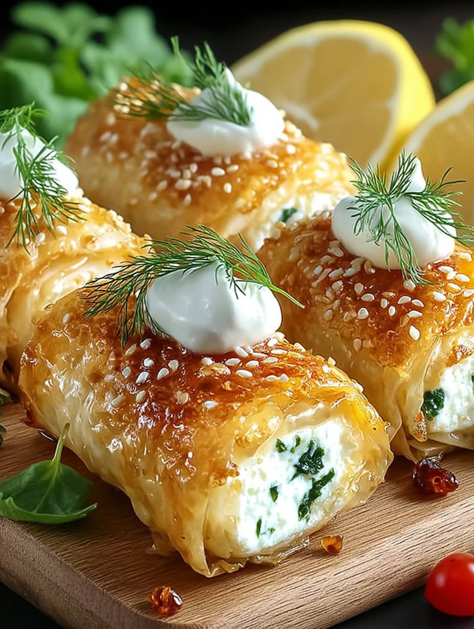 Knusprige Feta-Röllchen image 2