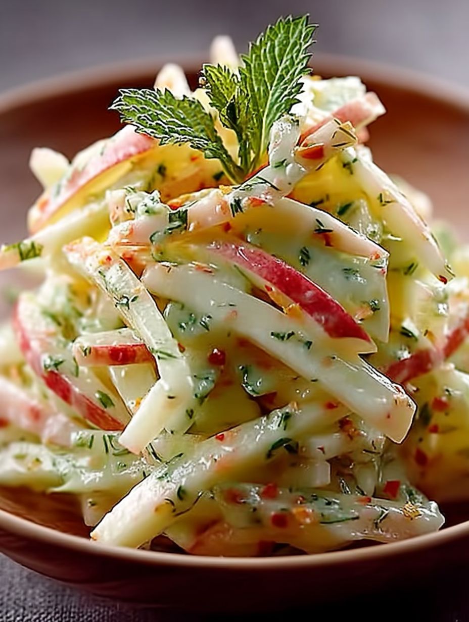 Kohlrabi-Apfel-Salat image 2