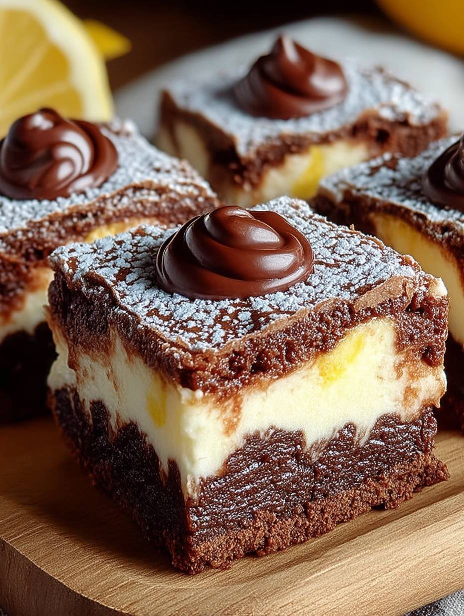 Köstliche Cheesecake Brownies image 2