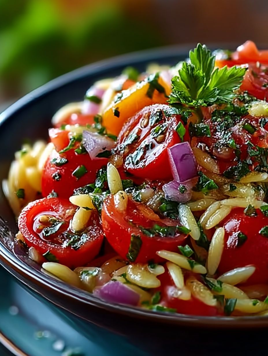 Mediterraner Orzo-Salat image 2