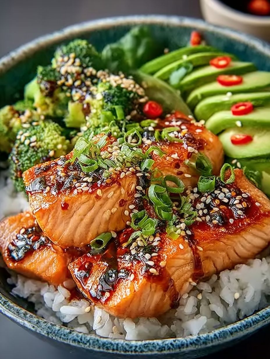 Rezept für knusprige Lachs Bowls image 2