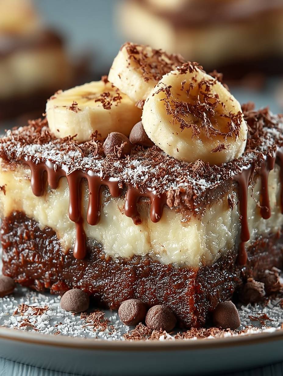 Saftige Bananen Brownies Einfach Selbst Backen image 2