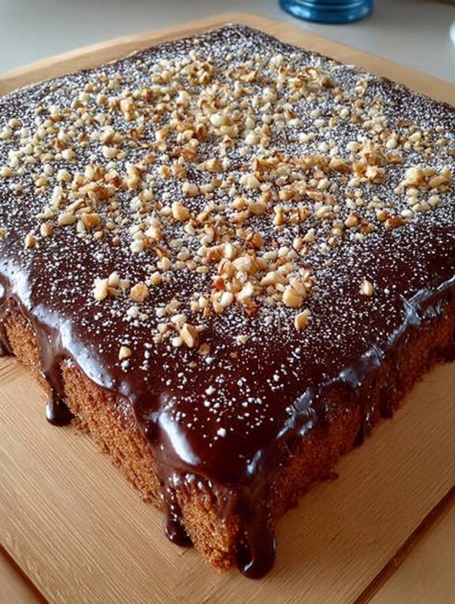 Saftiger Nuss Joghurt Blechkuchen image 2