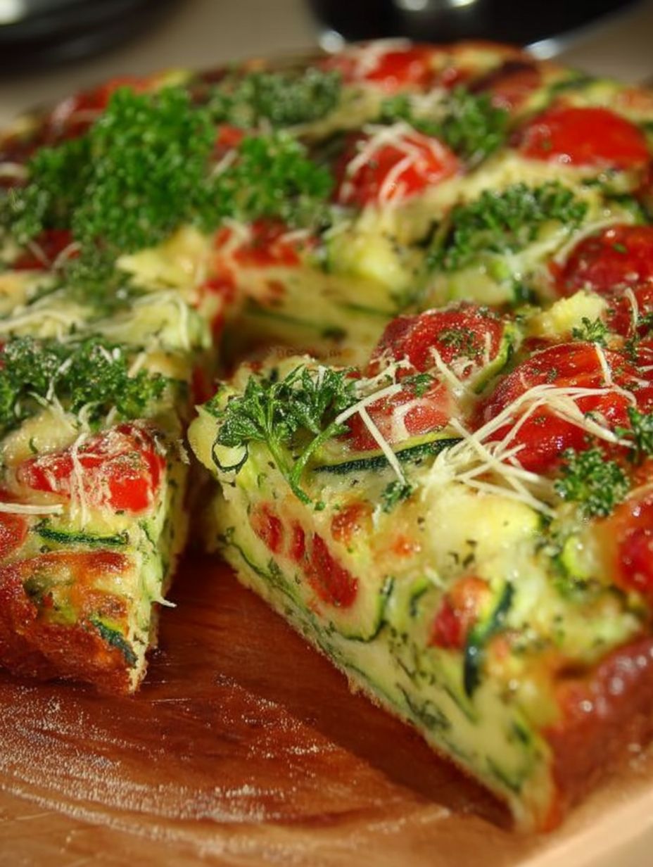 Schnelle Zucchinipizza image 2