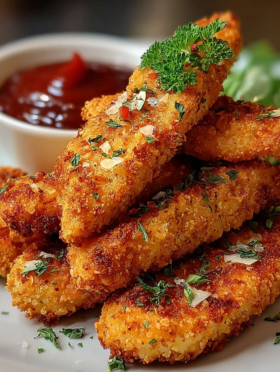 Schnelles Rezept: Knusprige Hähnchenstreifen aus dem Air Fryer image 2