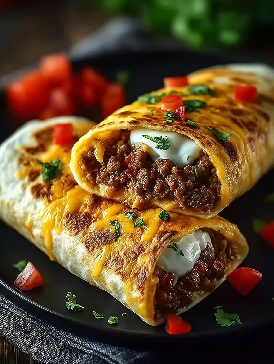 Tortillas mit Hackfleisch & Käse image 2
