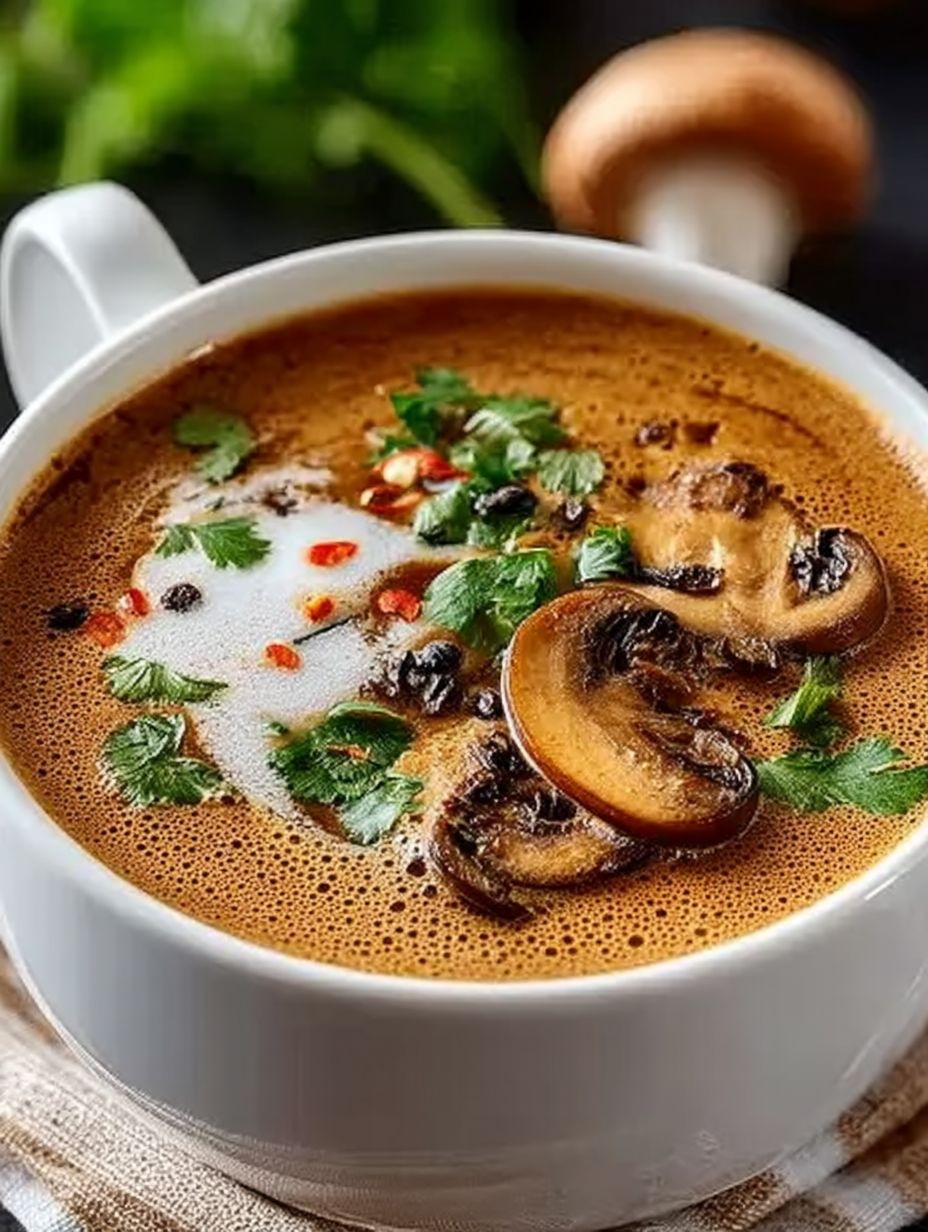 Ungarische Pilzsuppe image 2