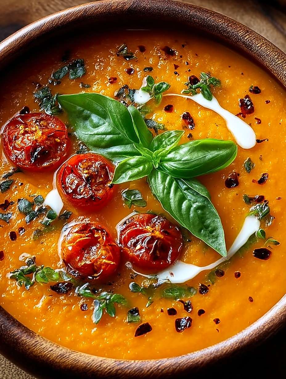 geröstete Knoblauch-Tomaten-Suppe image 2