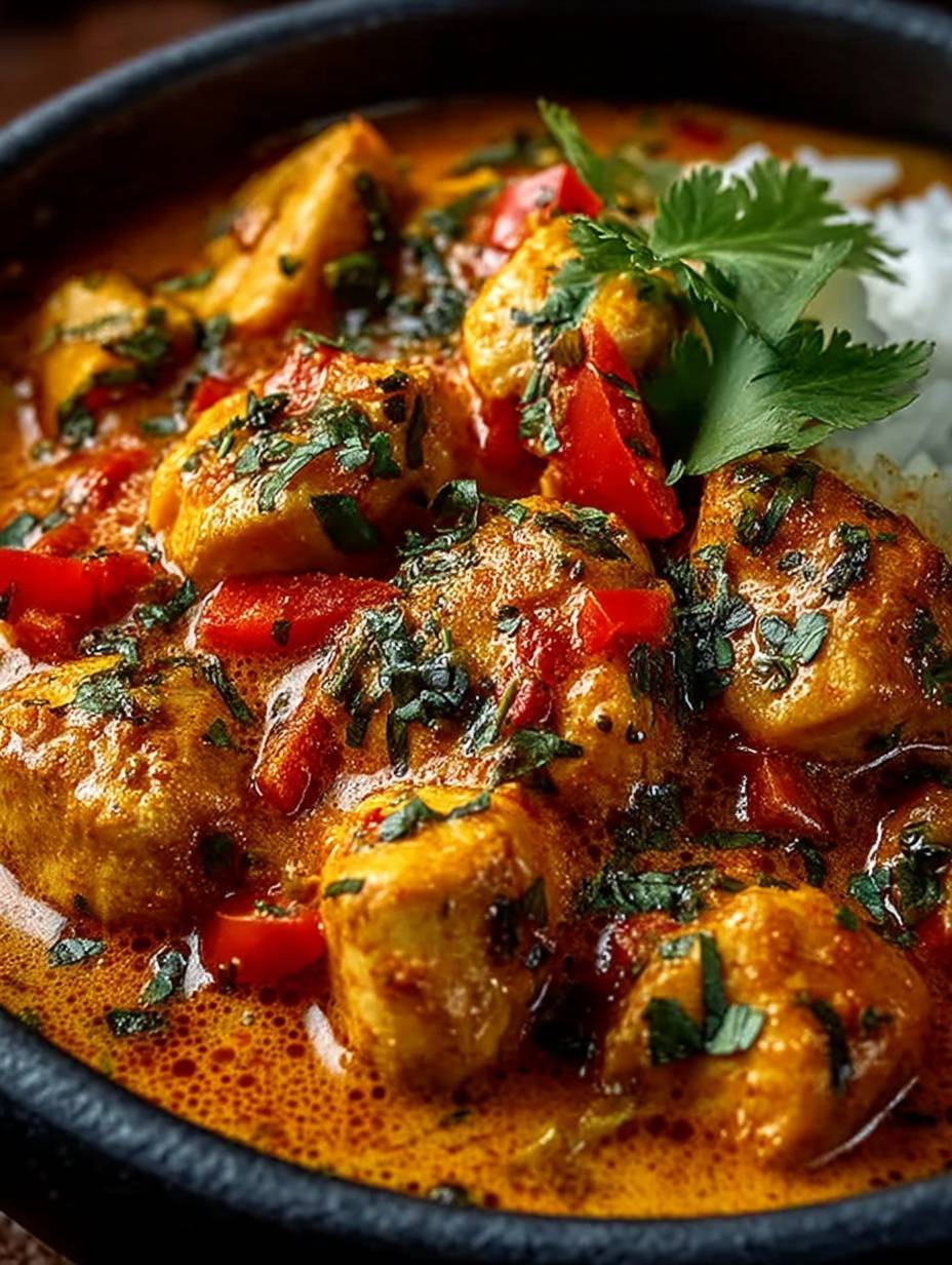 Afrikanisches Kokos-Hähnchen-Curry image 2