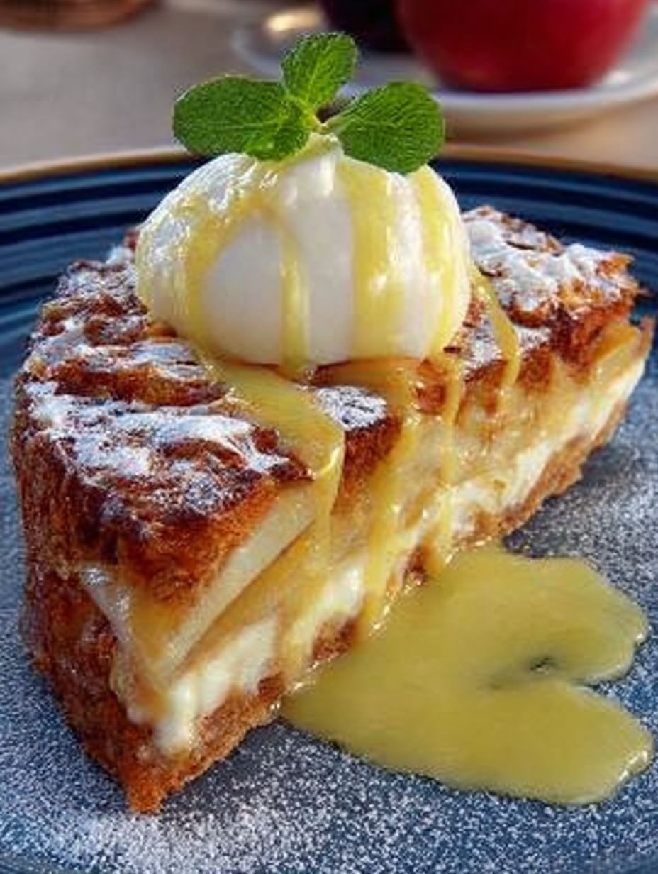 Apfel – Frischkäse – Rührkuchen image 2