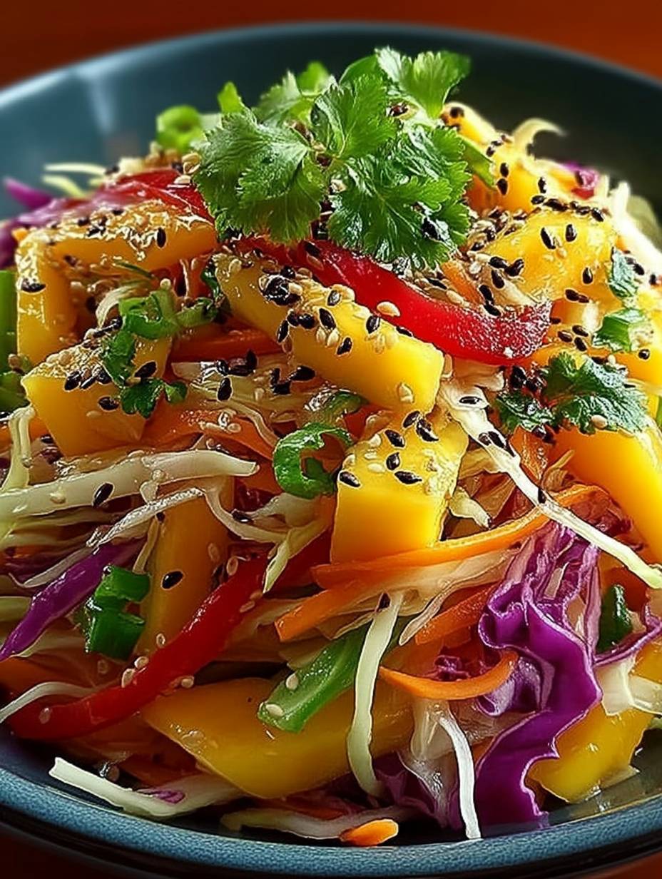 Asiatischer Spitzkohl-Mango-Salat image 2