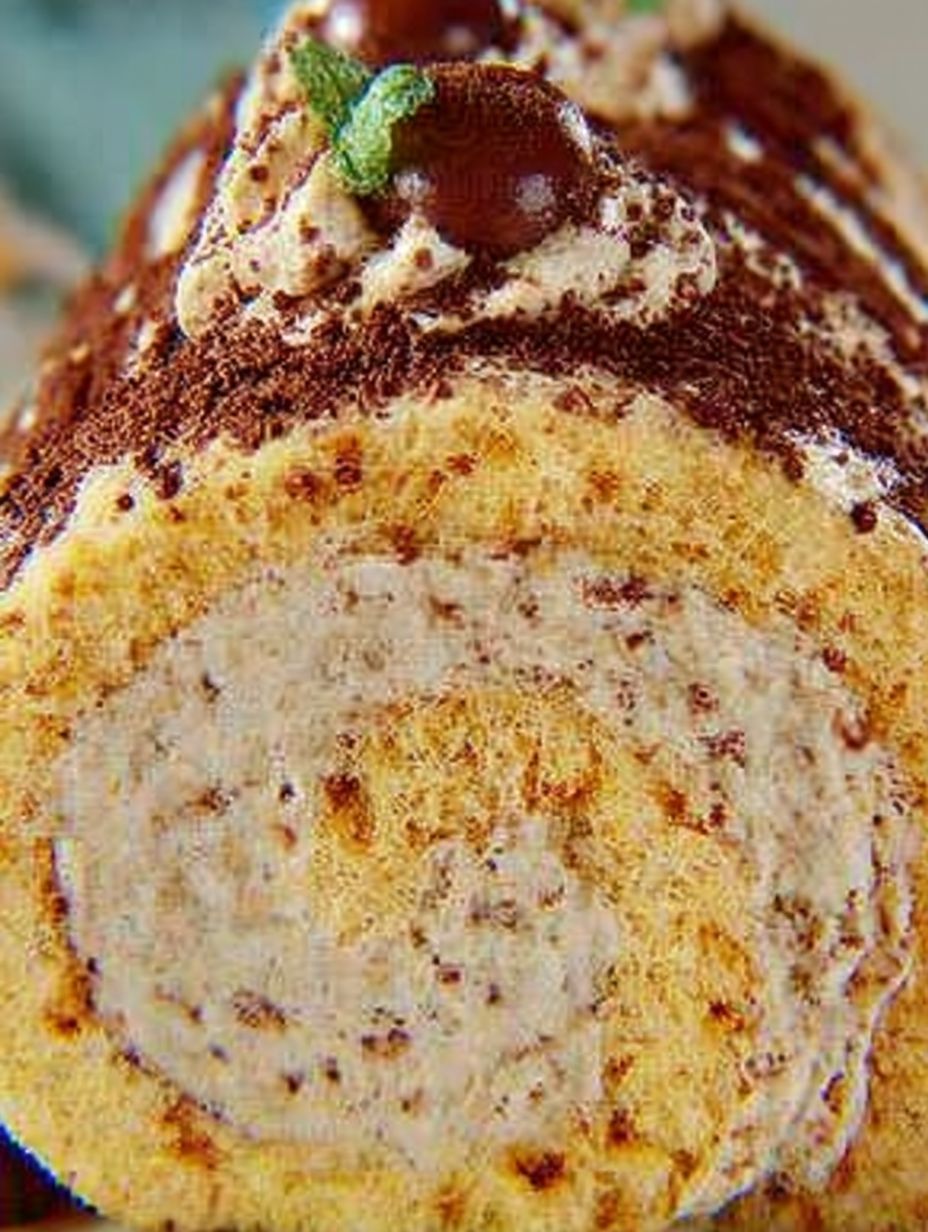 BISKUITROLLE MIT KAFFEECREME image 2