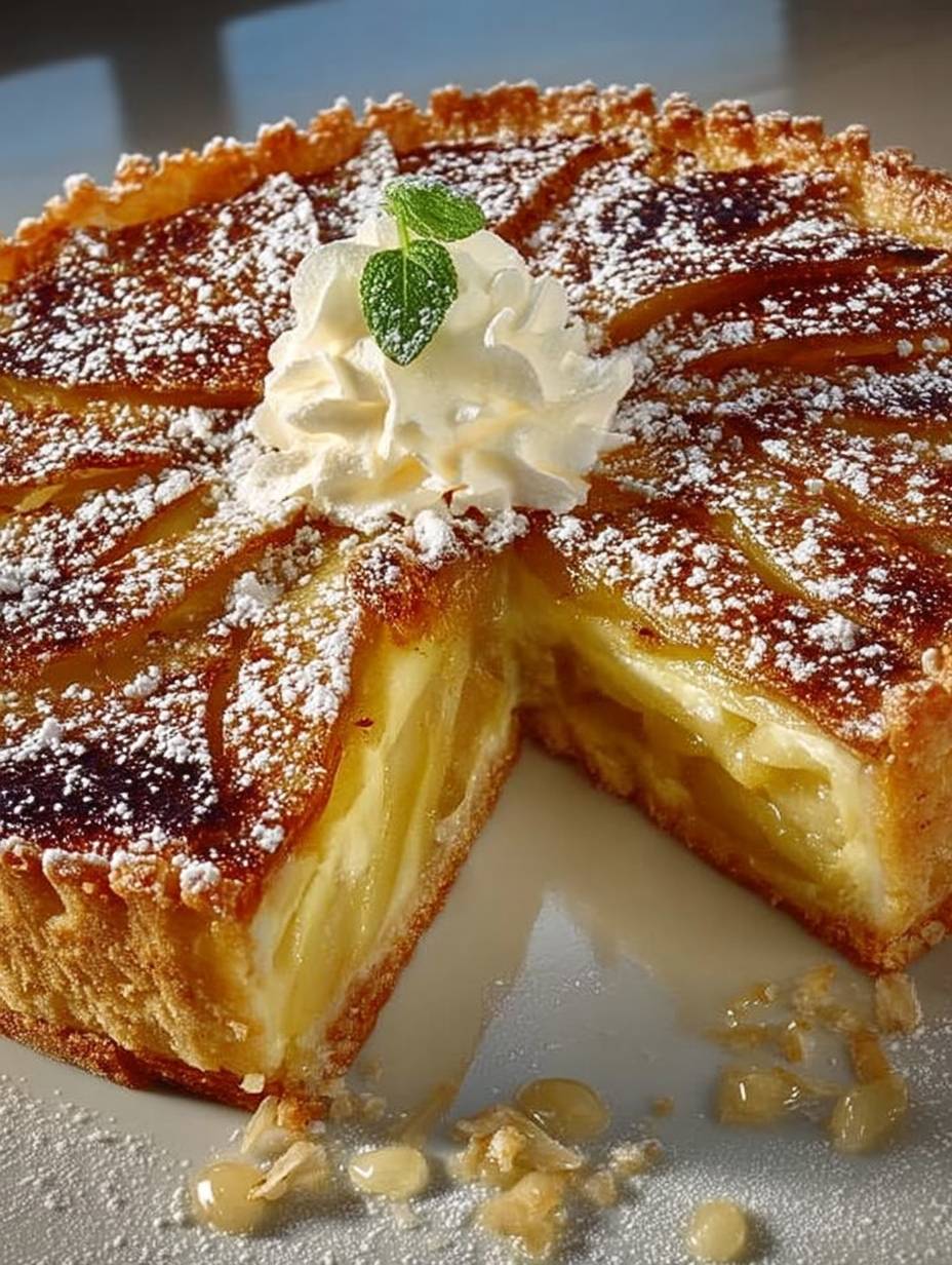 Birnen Creme Kuchen image 2