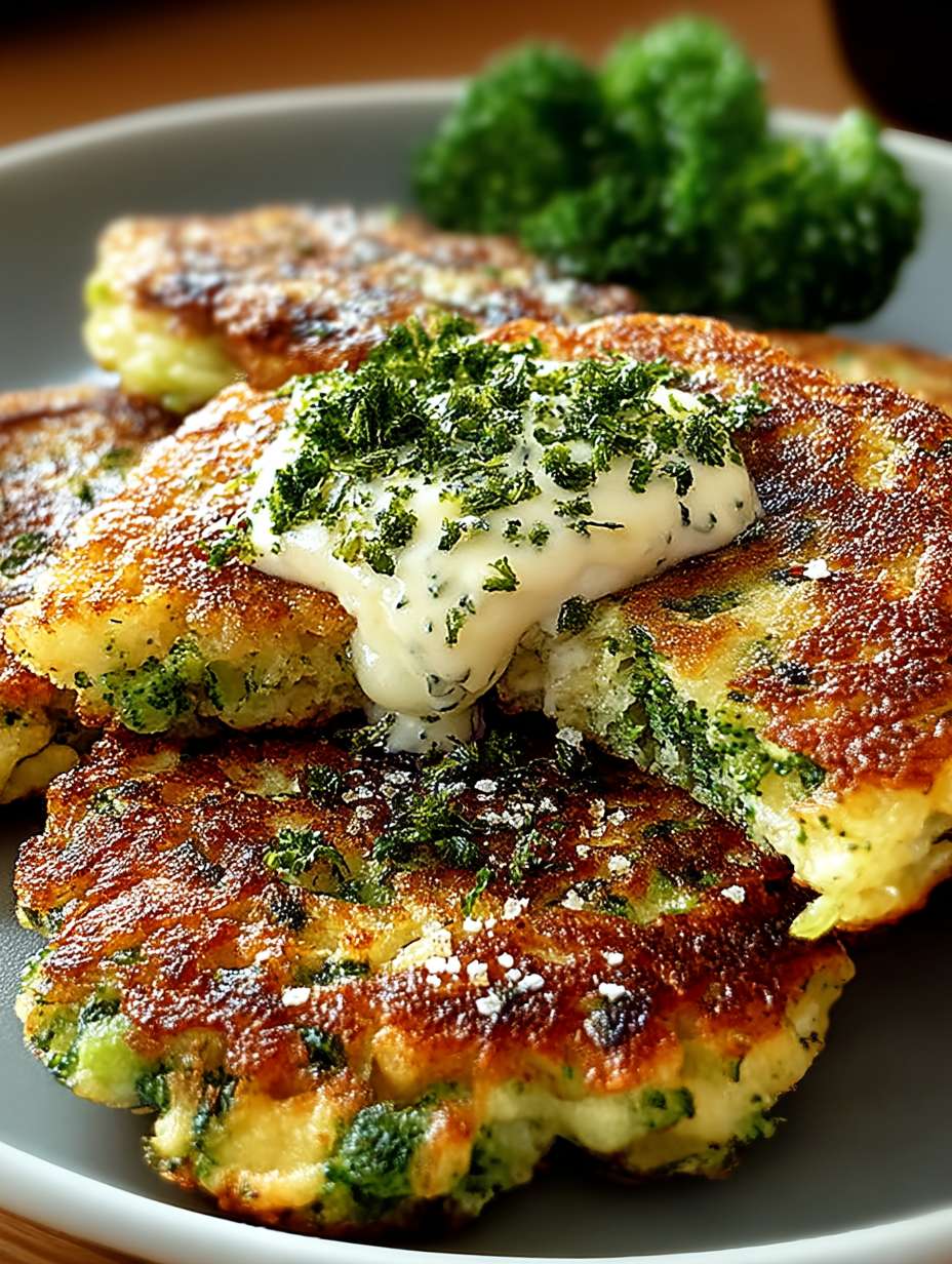 Brokkoli-Käse-Puffer image 2