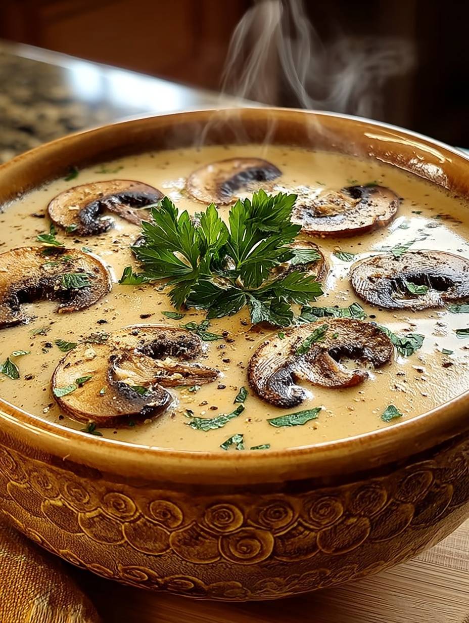 CREMIGE CHAMPIGNON-SUPPE für genussvolle Momente image 2