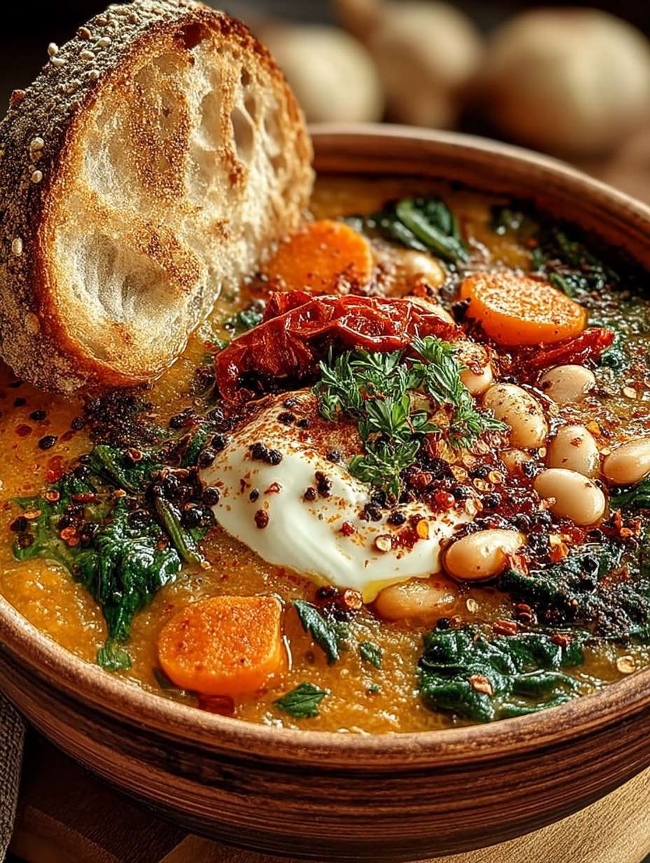 Cremige toskanische weiße Bohnen-Suppe für Wohlfühlmomente image 2