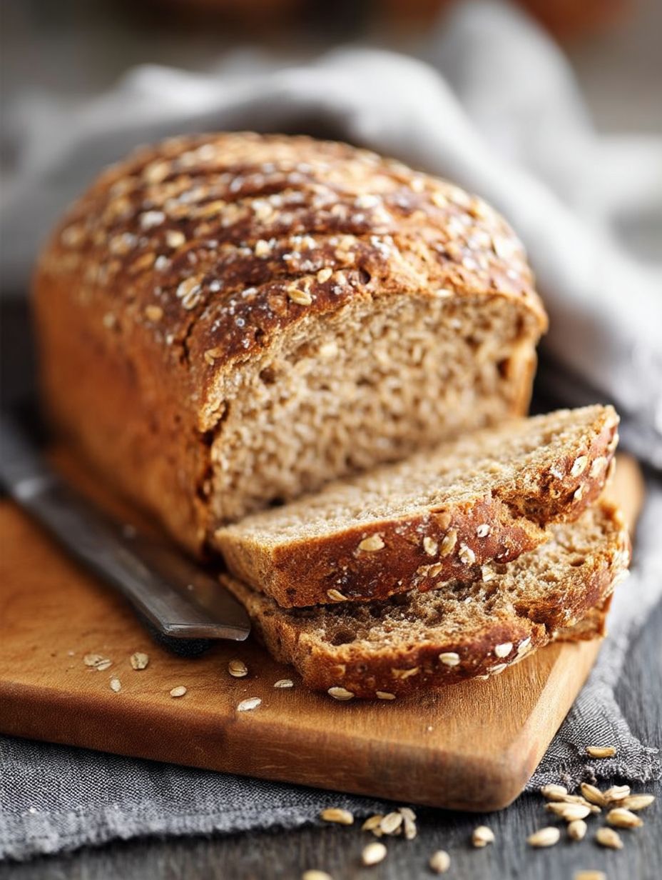 DINKELBROT ZUM ABNEHMEN Mega leckeres Rezept für gesundes Brot image 2