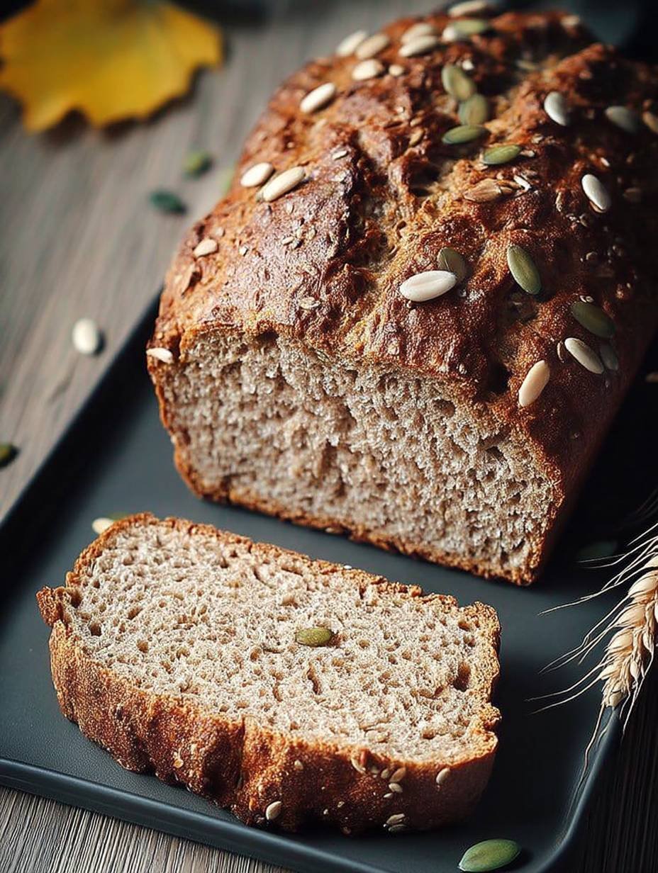 DINKELVOLLKORNBROT – 7 MINUTEN BROT image 2
