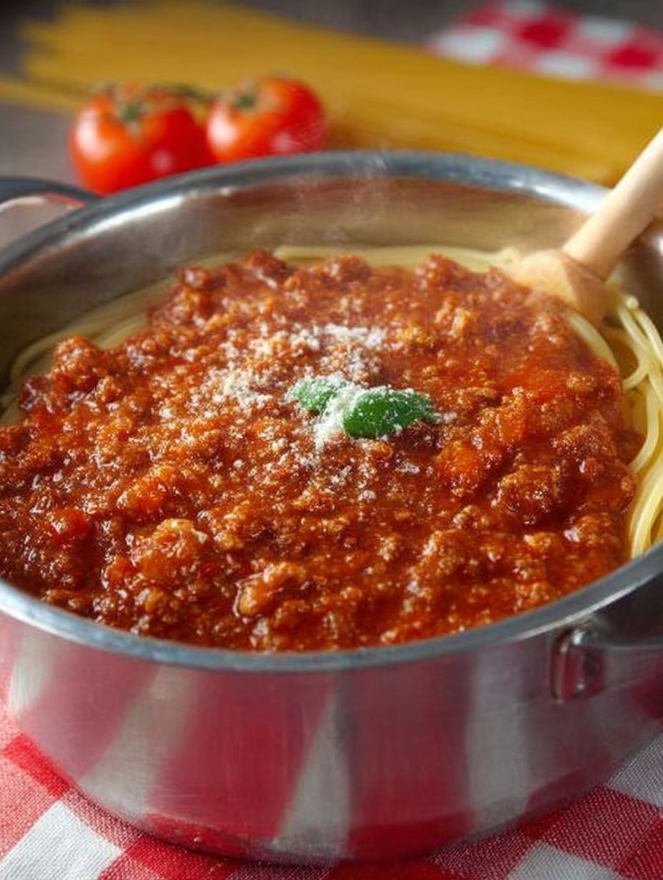 Echte Sauce Bolognese, schmeckt am nächsten Tag sogar besser image 2