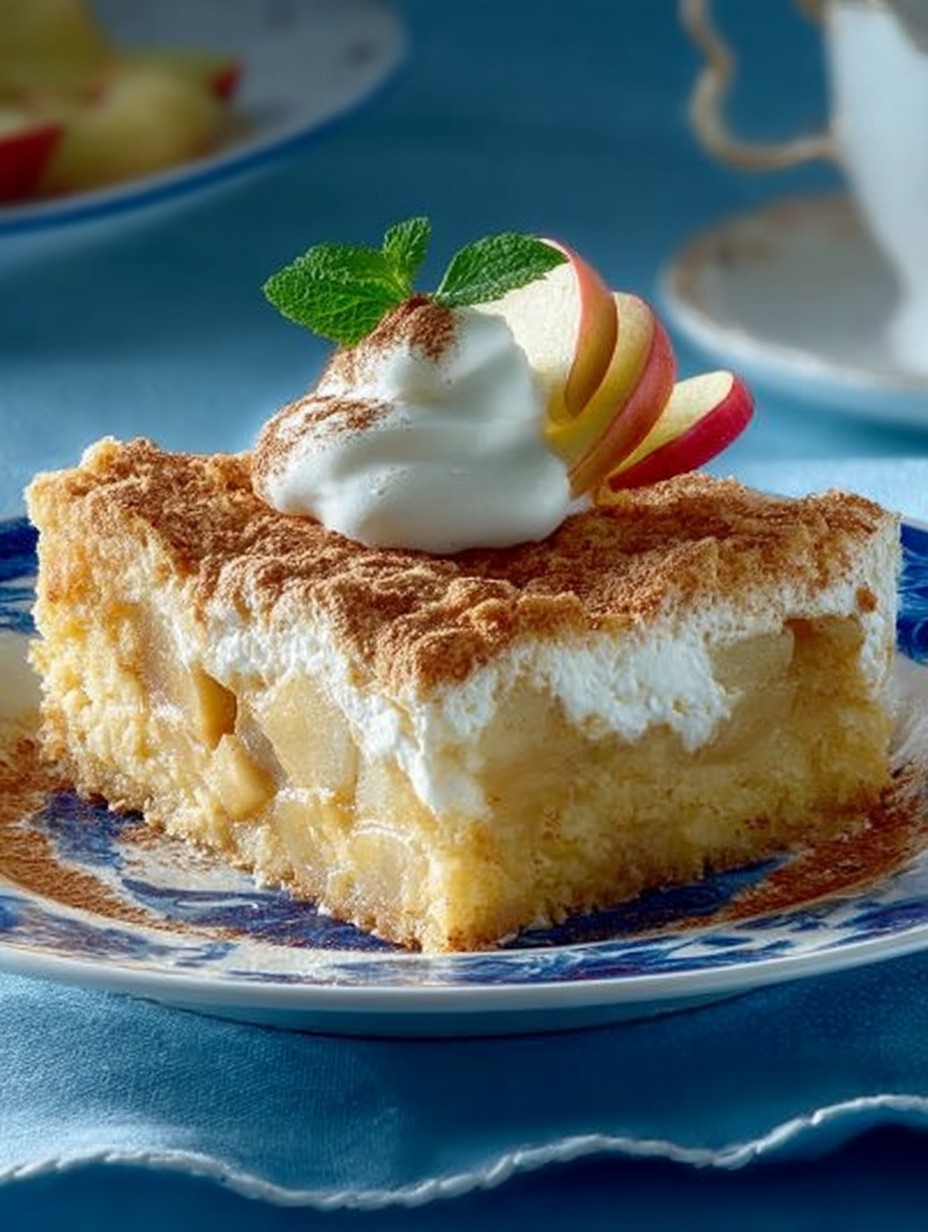 Fluffiger Apfelkuchen mit Schmandhaube image 2