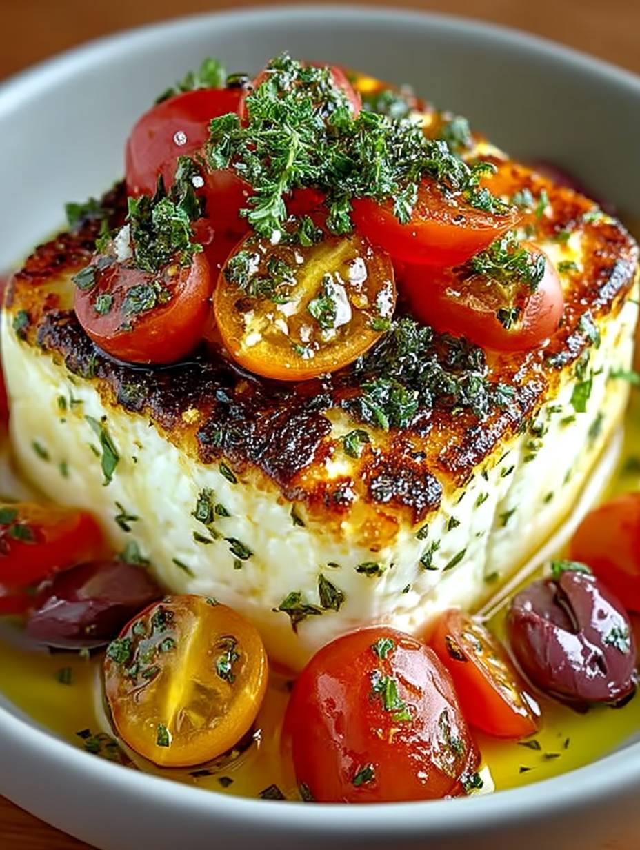 Gebackener Schafskäse nach griechischer Art image 2