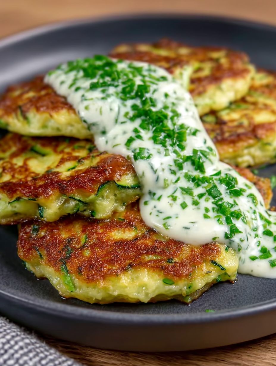 Gesunde Zucchinipuffer image 2