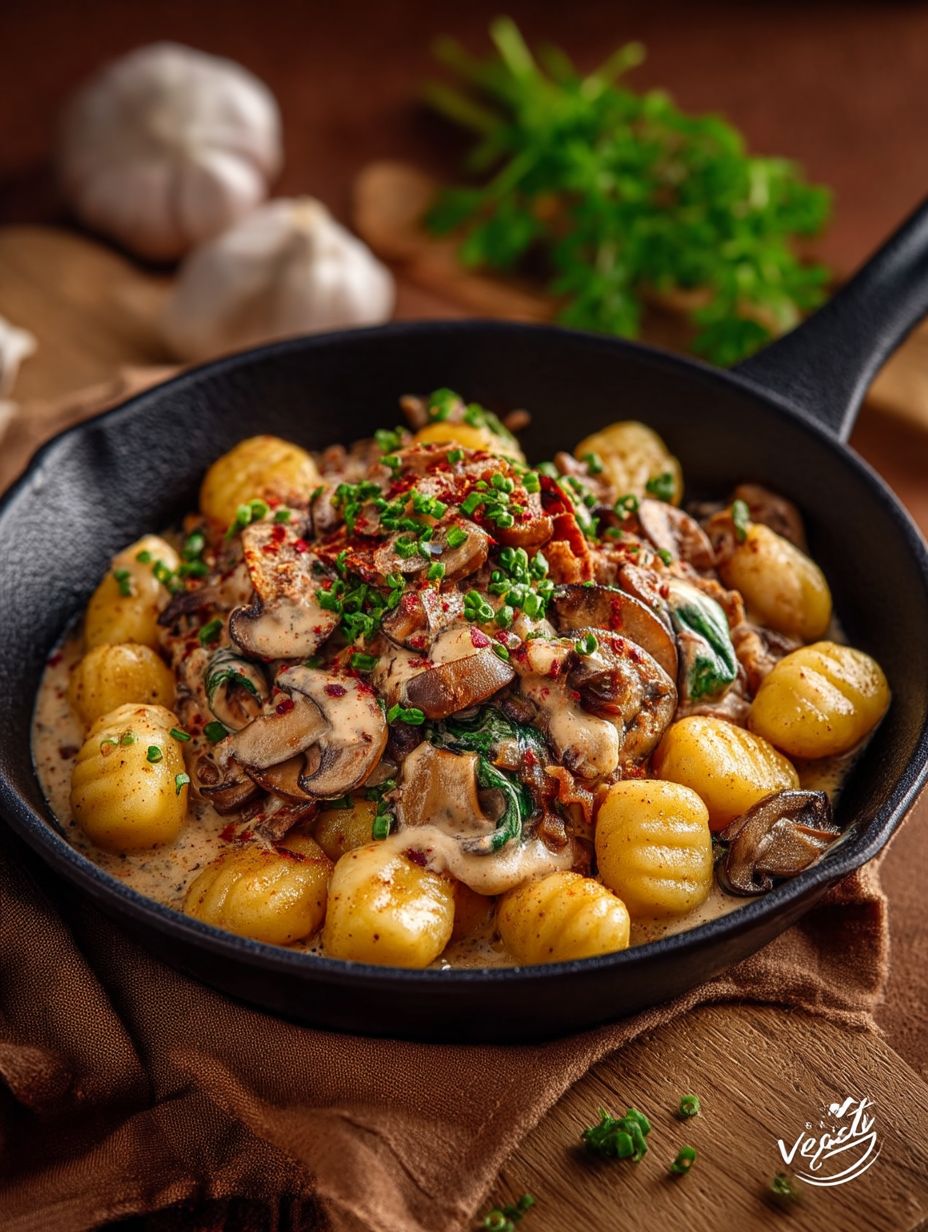 Gnocchi Rezept mit Pilzrahmsoße image 2