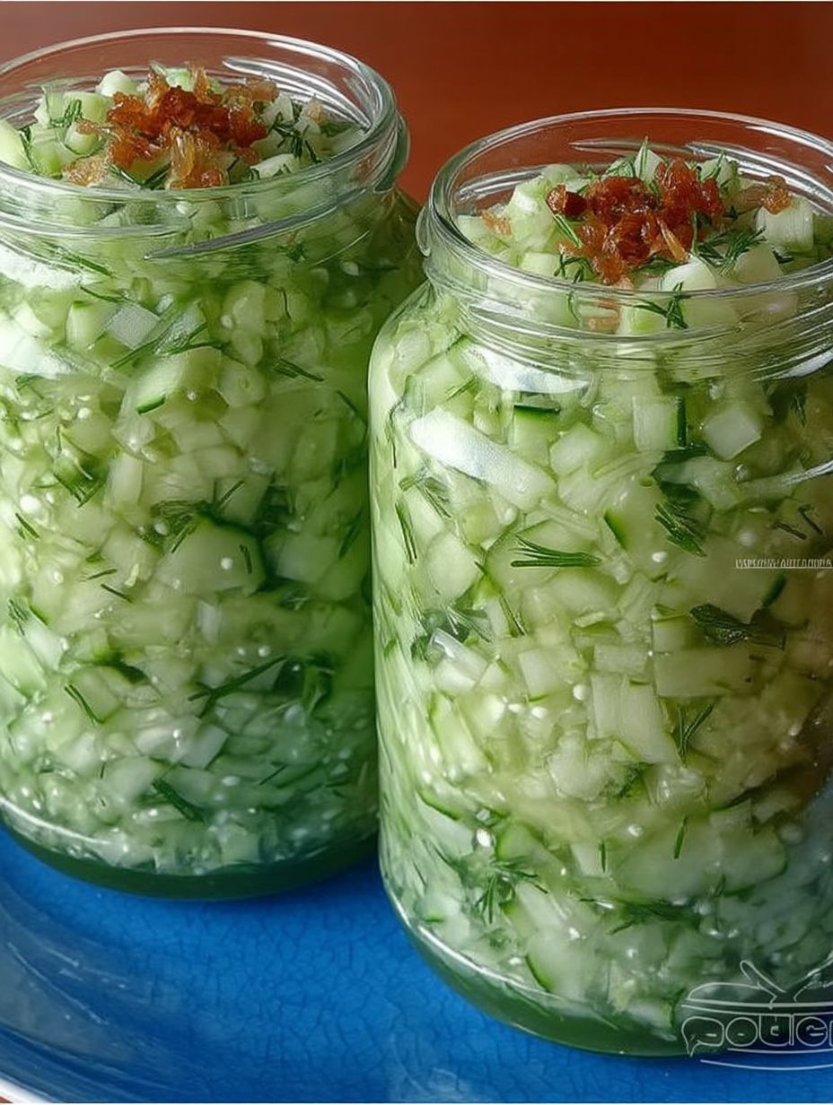 Gurkensalat einkochen – Vorrat für den Winter image 2