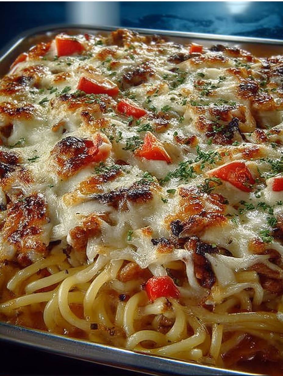 Gyros Makkaroni Auflauf mit Käse, überbacken! image 2