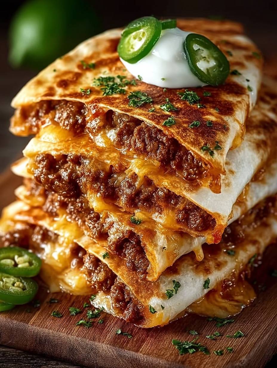 HACKFLEISCH QUESADILLAS REZEPT image 2