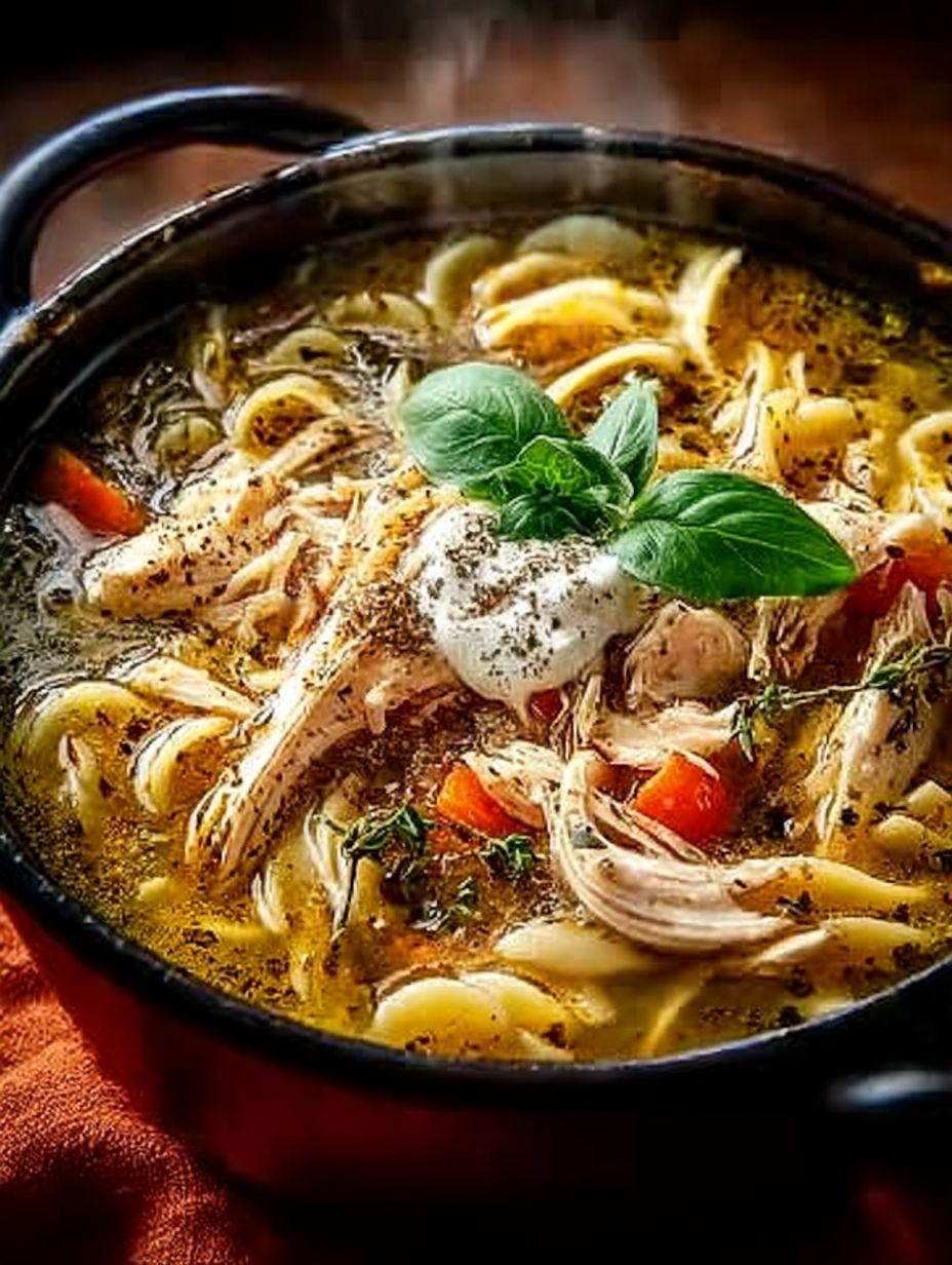 HÄHNCHEN NUDELSUPPE image 2