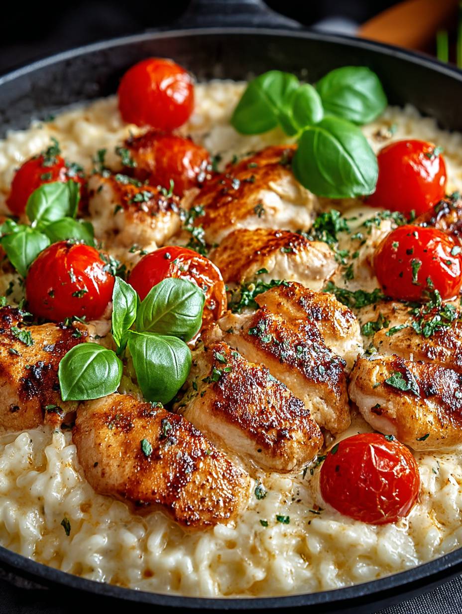 Hähnchen-Reis-Pfanne mit Mozzarella image 2