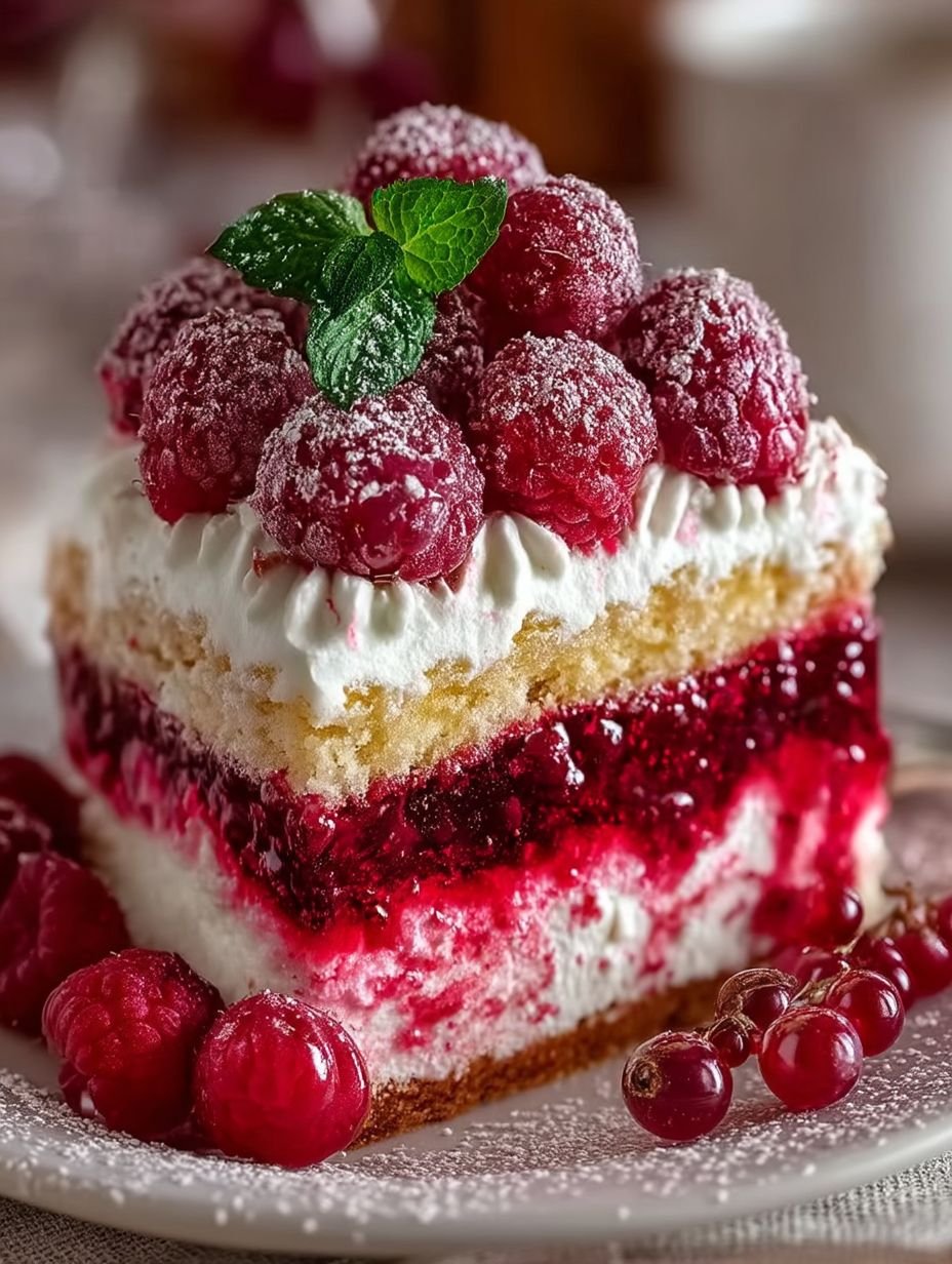 Himbeer-Raffaello-Torte ohne Gelatine image 2