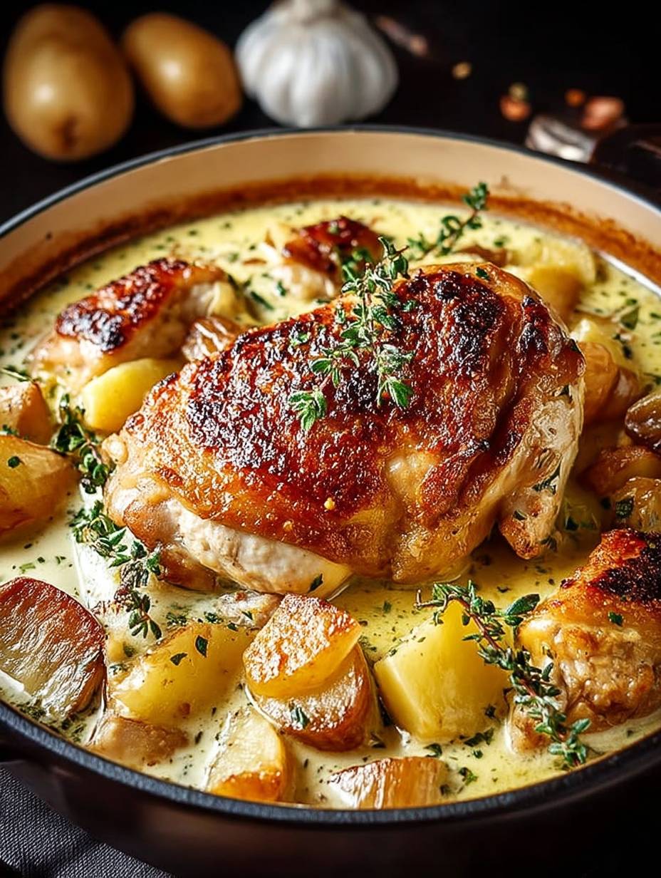 Huhn in Apfelsoße image 2