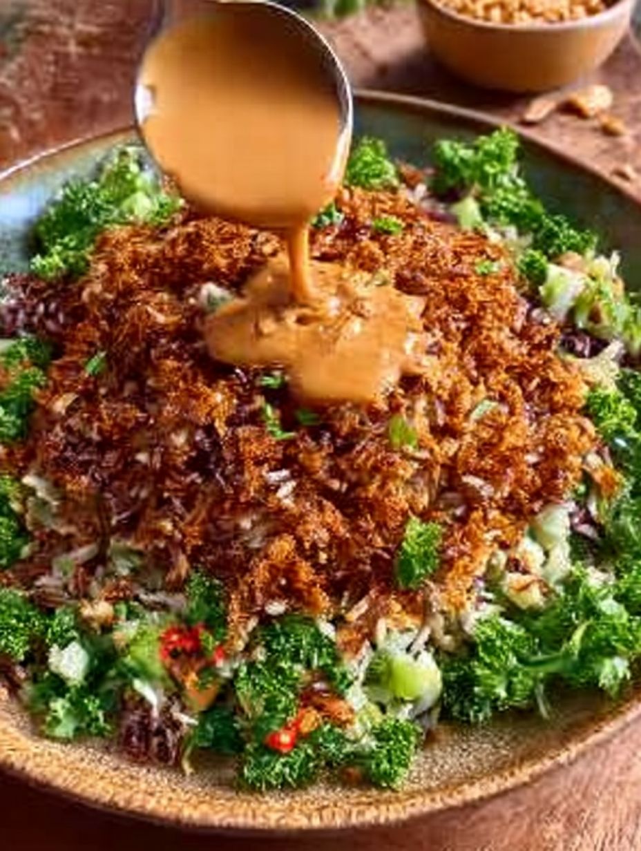 Knuspriger Satay-Reis-Salat image 2